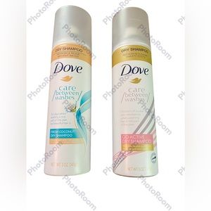 Dove care between washes dry shampoo lot of 2
